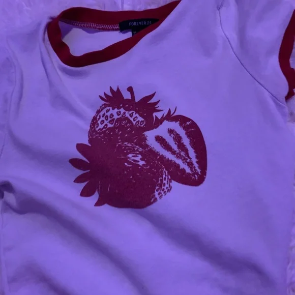 Small forget 21 cropped shirt - Picture 2 of 2